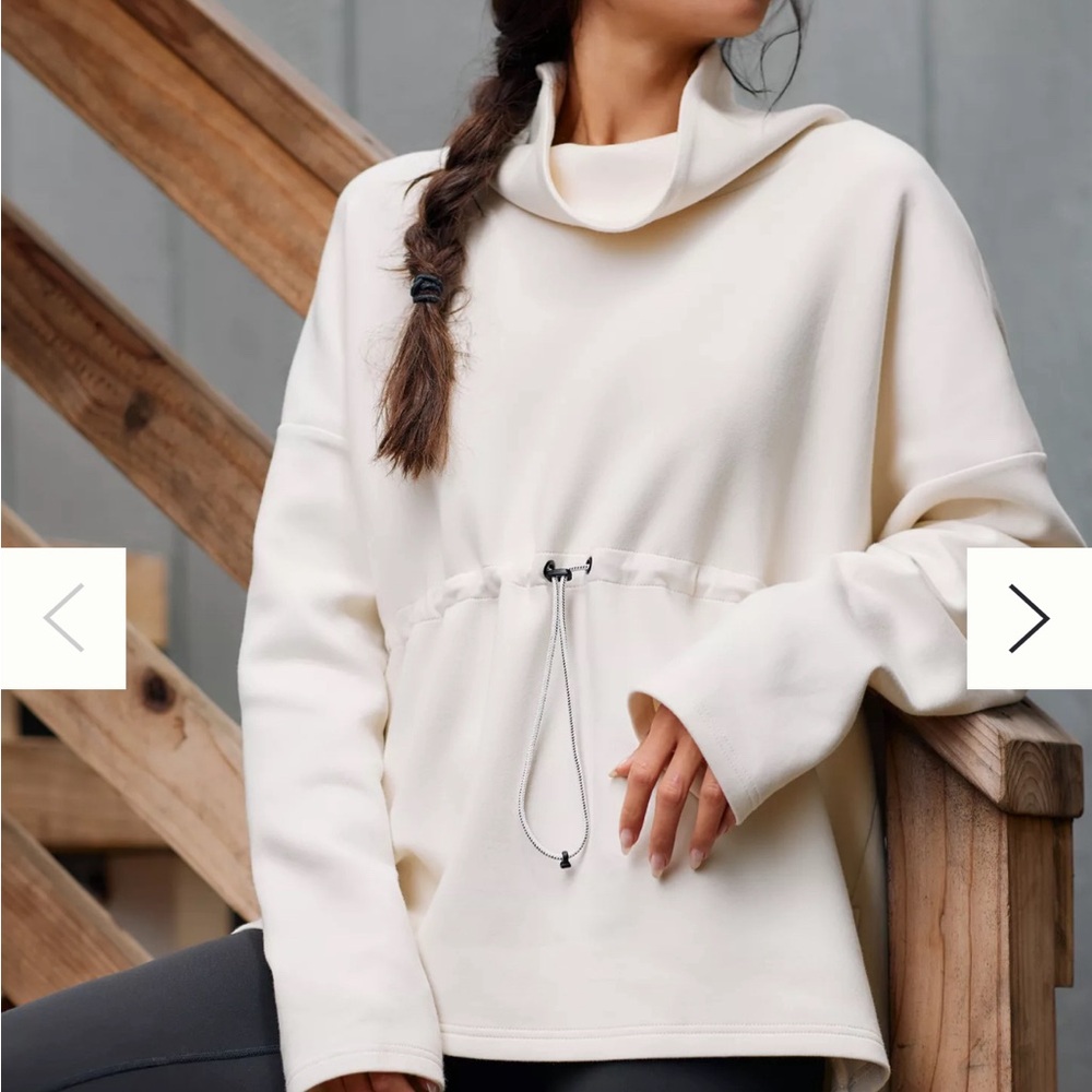 Varley Sweatshirt Ivory M